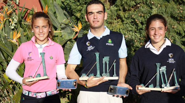 José Mateo y Laura Gómez, vencedores del Trofeo Barbésula.