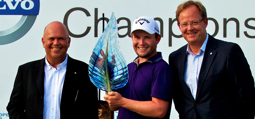 Brendan Grace, imbatible en Sudáfrica, gana el Volvo Golf Champions.