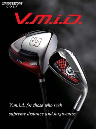 Nueva línea de palos Bridgestone Golf: V.M.I.D series