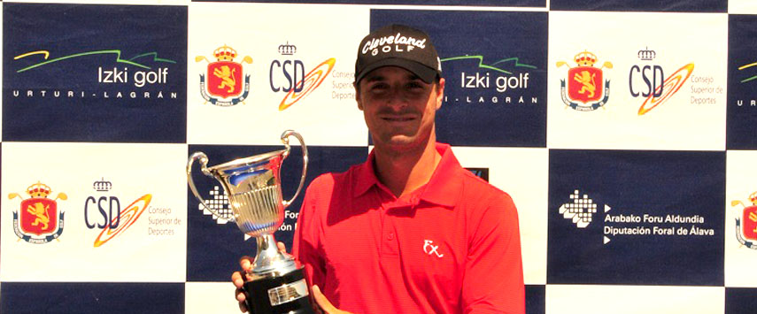 Javier Colomo se hace con el título de campeón de España Profesional