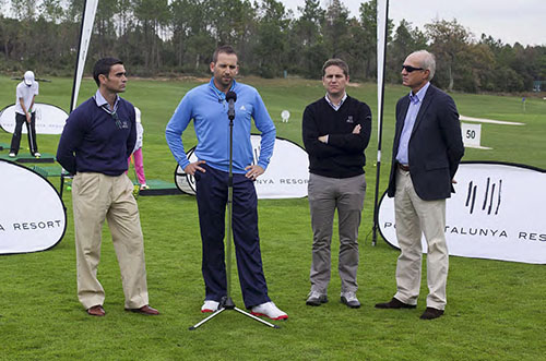 Inaugurada la primera escuela de golf mundial de Sergio García en el PGA Catalunya Resort