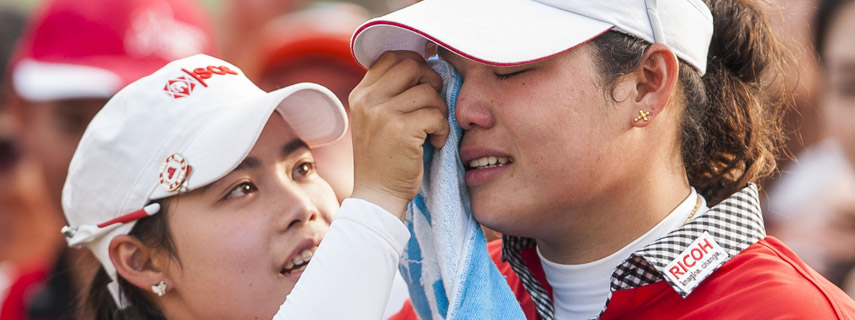 Sorpresas, presión y lágrimas en el Honda LPGA Thailand