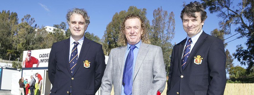 Miguel Ángel Jiménez y el alcalde de Torremolinos inauguran la Escuela Municipal de Golf