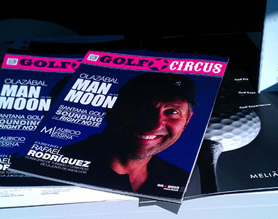 Golf Circus Magazine, presente en el Open de España 2013