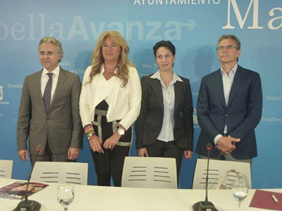 Presentación de Chopard Tour 10 en el Ayuntamiento de Marbella