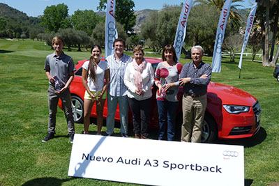 Éxito de participación en la edición 2013 de la Audi Quattro Golf Cup