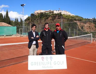 Greenlife Golf Marbella potencia el tenis turístico