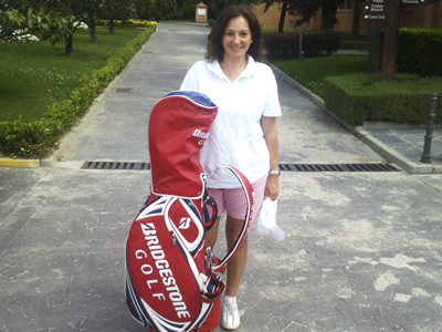 Diana Fernández ya disfruta de su bolsa Bridgestone Ltd. US Open