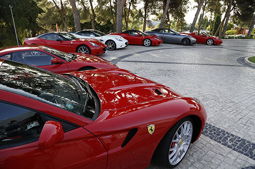 Gran día para el Ferrari Owners Club en Aloha Golf Club