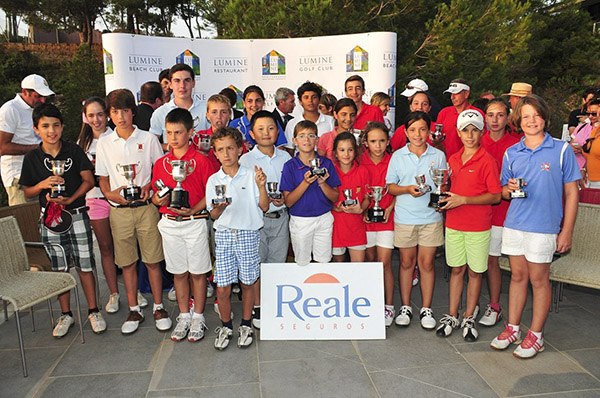 Costa de Azahar brilla en la coronación de los jóvenes talentos del golf español