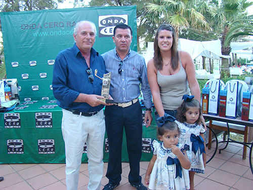 Gonzalo Cabot, ganador del Torneo Onda Cero de Islantilla Golf Resort