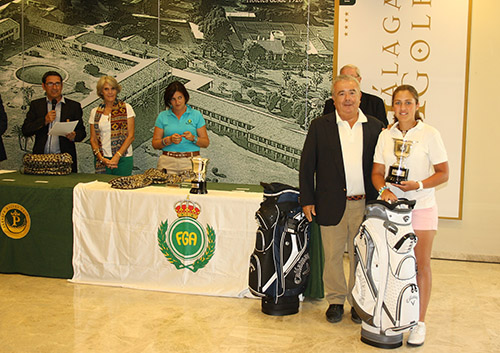 María Parra y Antonio Cruz-Conde brillan en el Campeonato Internacional Individual de Andalucía