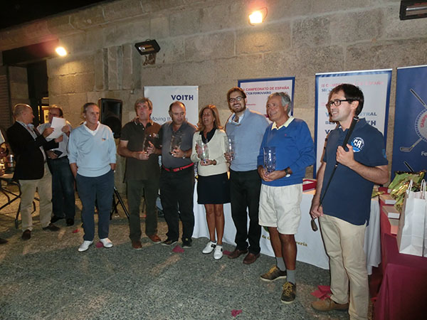 Juan Manuel Antolín, ganador scratch del II Campeonato de España de Golf para el Sector Ferroviario