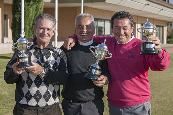 Tomás Aguado y Adolfo Maderuelo, Campeones Senior y Súpersenior de Madrid de Profesionales