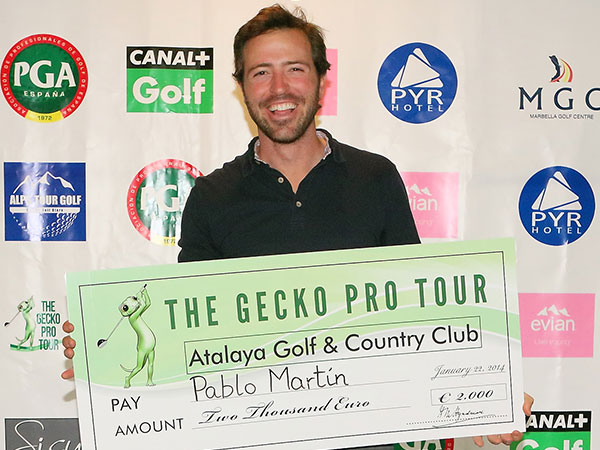 Benavides se impone en el Gecko Pro Tour disputado en Atalaya Golf & Country Club