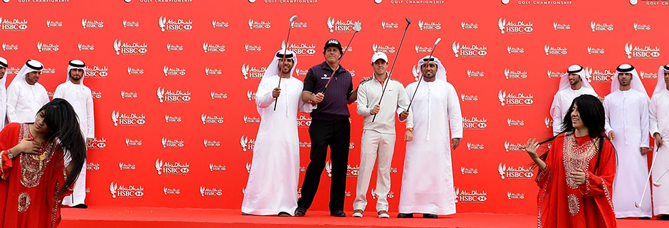 McIlroy and Mickelson relishing return to action in Abu Dhabi