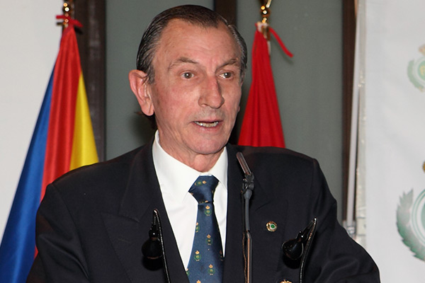 Ángel de la Riva, reelegido presidente de la Real Federación Andaluza de Golf