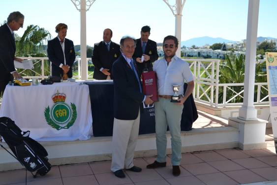 Jacobo Cestino triunfa en el Campeonato de Andalucía de Pitch & Putt para Mayores de 35 años