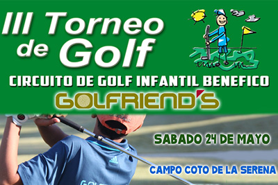 Tercer torneo del Circuito de Golf Infantil Golfriend’s en El Coto de la Serena