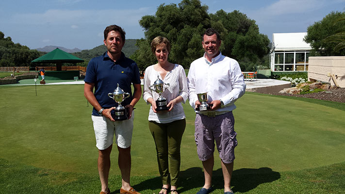Lourdes Barbeito y Jacobo Cestino se proclaman campeones de España Mayores de 35 años