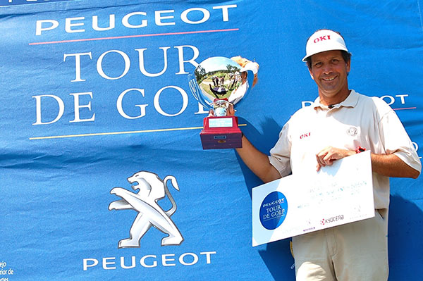 Grandes figuras del golf español en el Open Peugeot CCVM Alps Tour