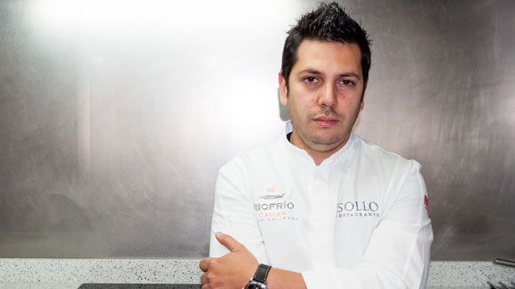 Diego Gallegos, el Chef del caviar