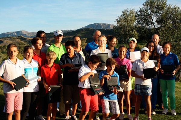Alborán, Antequera Golf y el Real Club de Sevilla han acogido los Circuitos Juvenil y Benjamín de Andalucía