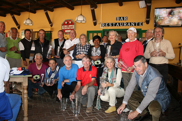 El Circuito Seniors de Andalucía ha clausurado su temporada en Mijas Golf