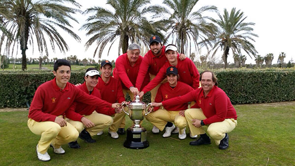 España, vencedora en Costa Ballena Golf