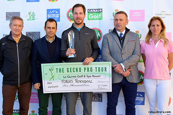 La Quinta Golf escenario de la victoria de Rosendahl en el Gecko Pro Tour
