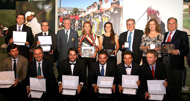 La Federación de Golf de Madrid rinde homenaje a sus ganadores del 2014