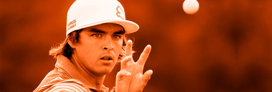 Rickie Fowler. Orange is the new colour of Golf