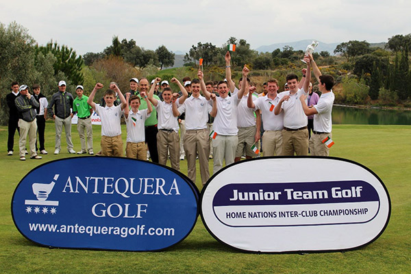 Antequera Golf acoge los Home Nations Junior Team Golf Championships