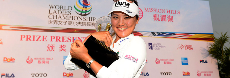 El golf femenino surcoreano domina el World Ladies Championship