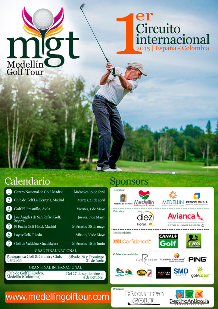 Con la primavera llega Medellín Golf Tour 2015