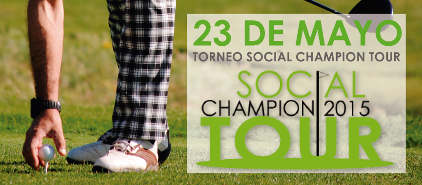 El I Social Champion Tour se disputará en Cabanillas Golf