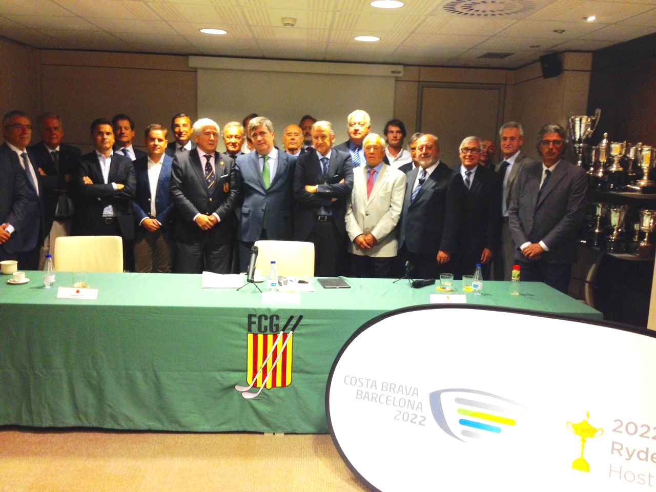 CSD, RFEG y el golf catalán apoyan la Ryder Cup 2022