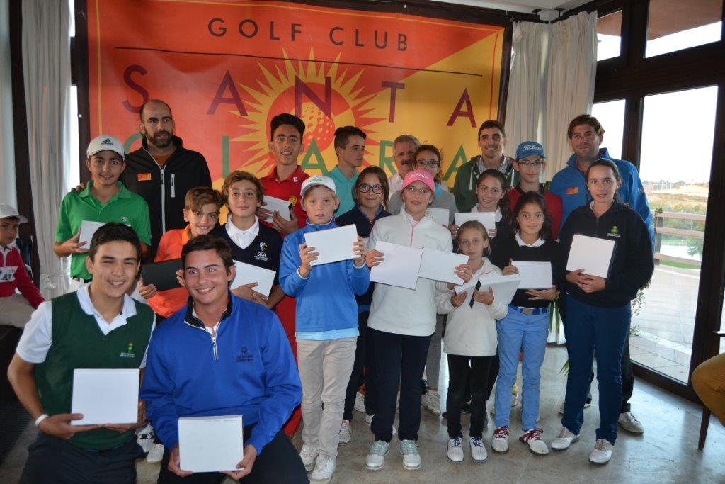 Antequera Golf y Santa Clara Granada han acogido una nueva cita de los Circuitos Juvenil y Benjamín de Andalucía