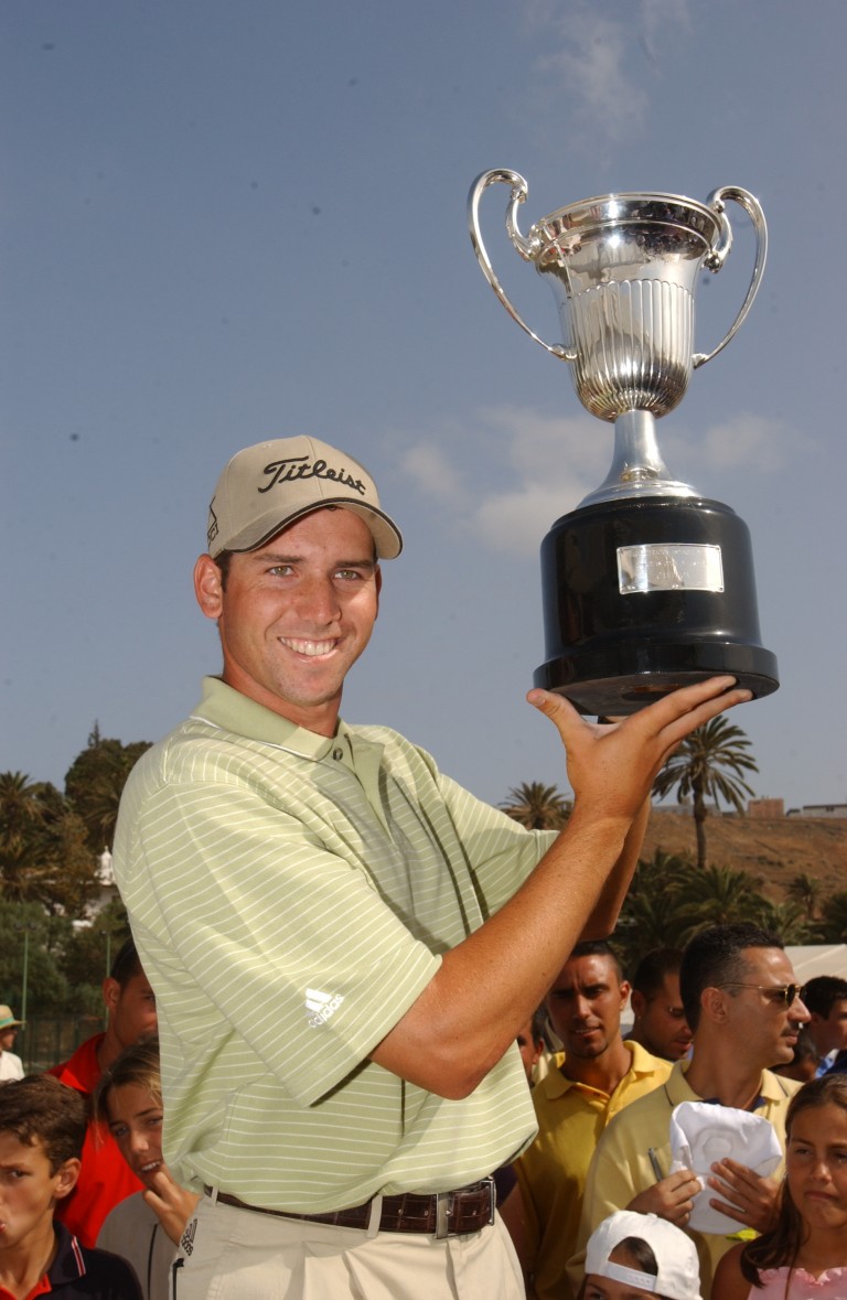 Sergio García Open España 2002.