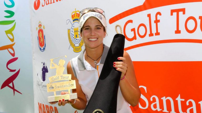 Noemí Jiménez, campeona del Santander Tour en Zaudín Golf