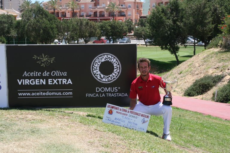 Marcos Pastor ganador del Campeonato de España de Profesionales masculino
