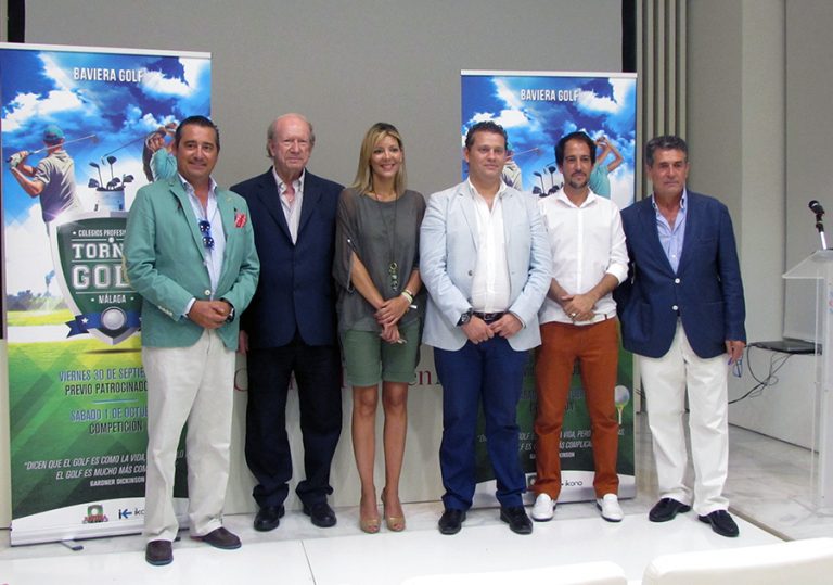 La I Edición del Torneo de Golf de «Colegios Profesionales» de Málaga se presenta en el Museo Carmen Thyssen