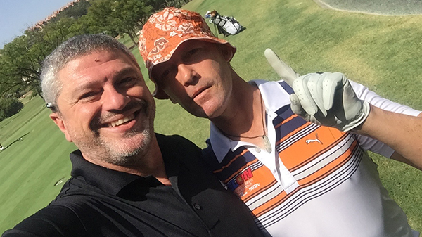 Peter Gustafsson en el Real Club de Golf Las Brisas