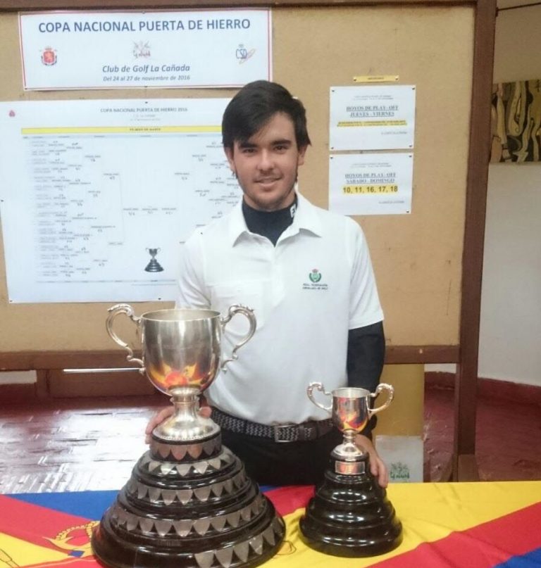 Ángel Hidalgo conquista la Copa Nacional Puerta de Hierro en el Club de Golf La Cañada