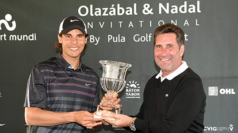 Nadal y Olazábal se unen para apoyar a los más desfavorecidos en un torneo de golf único en el mundo