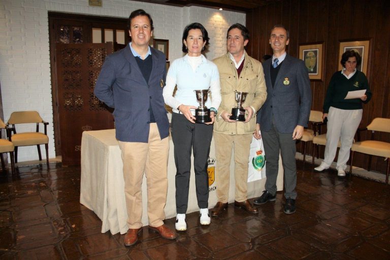 Jacobo Cestino y Mª Luisa Artés vencedores del Campeonato de Andalucía Mid Amateur en el Real Club de Golf Sotogrande