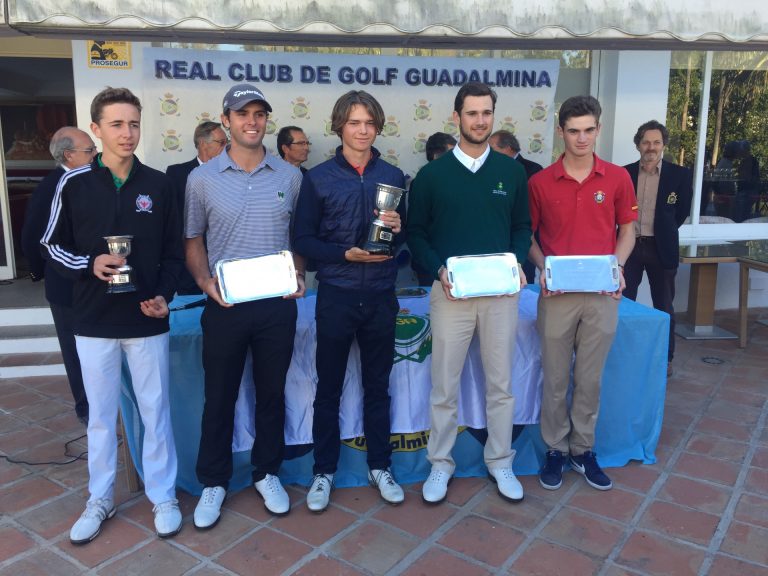 Marcus Svensson campeón de la Copa Andalucía en el R.C. de Golf Gudalmina