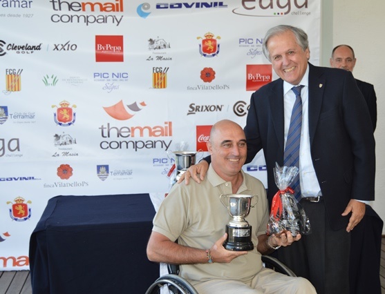 Sebas Lorente: “Juego al golf adaptado gracias a Sergio García”