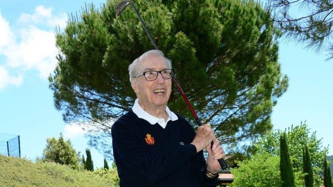 El golf es salud, Javier Vidal, hoyo en 1 a los 97 años