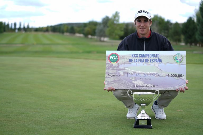 Manu Ballesteros gana el Campeonato de la PGA de España 2017